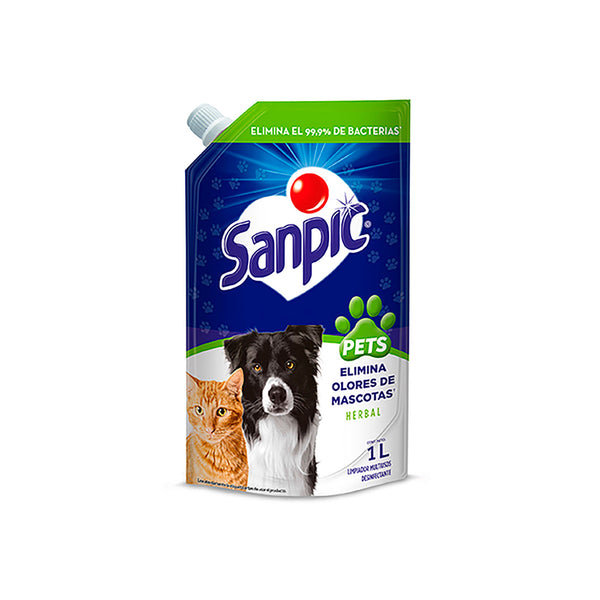 Desinfectante Sanpic Mascotas Herbal 1lt