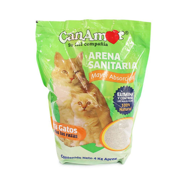 Arena para Gato Canamor 4 kg.