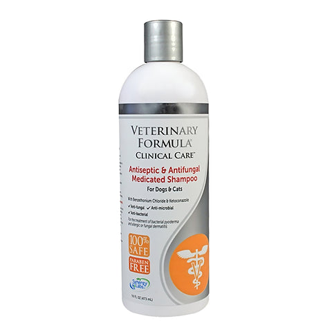 Shampoo para Perros y Gatos VFC Antiseptic 473Ml