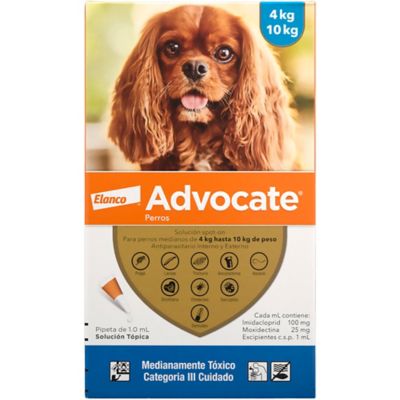 Antiparasitario Advocate Para Perro 4 A 10 Kg
