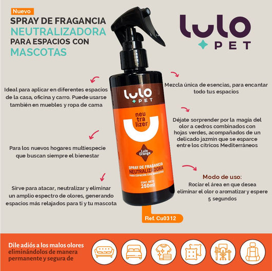 Fragancia Lulo Pet Orange
