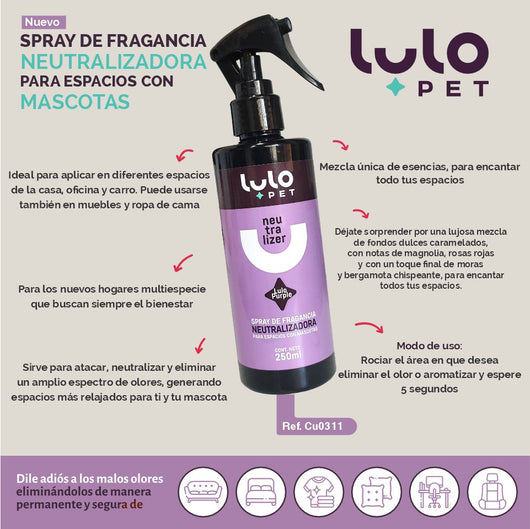 fragancia lulopet purple