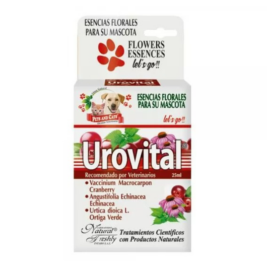 Urovital Gotas 25 ML|Medicamentos perros y gatos|Medicamentos pet