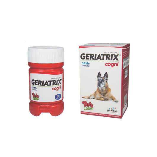 Geriatrix Cogni suplemento perros x 30 tab|Medicamentos perros y gatos|Medicamentos pet