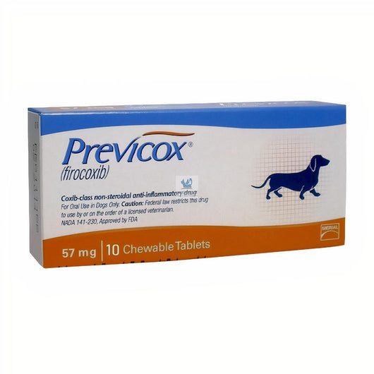 Antinflamatorio para Perros Previcox 57 mg x 10 Tab|Medicamentos perros y gatos|Medicamentos pet
