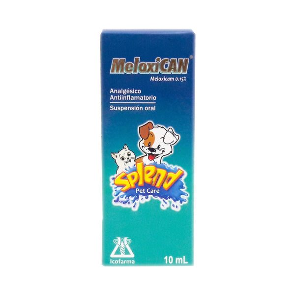 Antiinflamatorio Meloxicam Splend x 10 ml|Medicamentos perros y gatos|Medicamentos pet