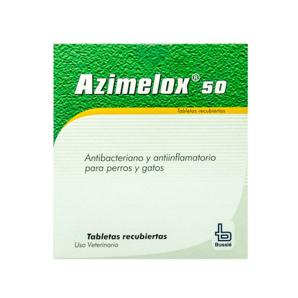 Azimelox 50 mg blister x 6 tab|Medicamentos perros y gatos|Medicamentos pet