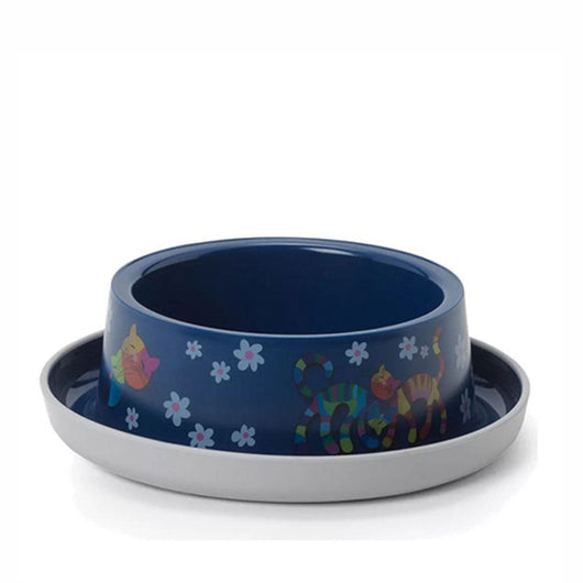 Comedero Trendy Dinner Ff Azul Oscuro - 350ml | Accesorios | Medicamentos pet