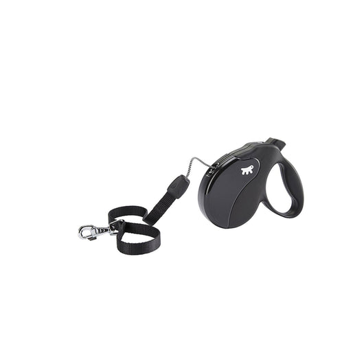 Correa Retráctil Cinta Amigo Negro | Accesorios | Medicamentos pet