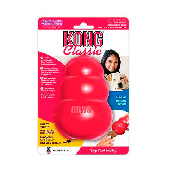 Juguete  Kong Perro Caucho Classic  Portapasabocas XL | Accesorios | Medicamentos pet