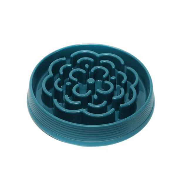 Comedero Perro Slow Chow Medallon M Agua Marina | Accesorios | Medicamentos pet