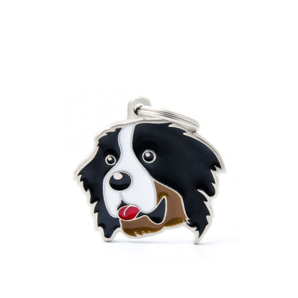 Placa ID My Family Bernés de la Montaña | Accesorios Perros | Anipet Colombia