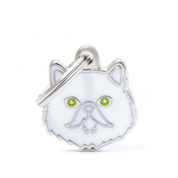 Placa ID My Family Gato Persa Blanco | Accesorios Gatos | Anipet Colombia