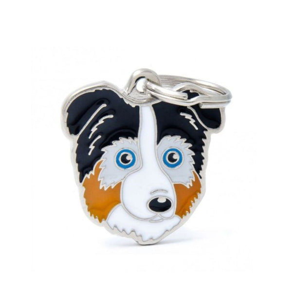Placa ID My Family Pastor Australiano | Accesorios Perros | Anipet Colombia