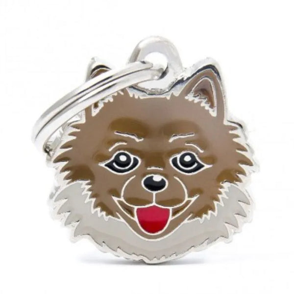 Placa ID My Family Pomerania s | Accesorios Perros | Anipet Colombia