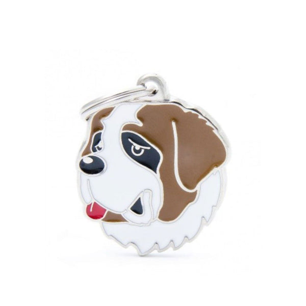 Placa ID My Family San Bernardo | Accesorios Perros | Anipet Colombia