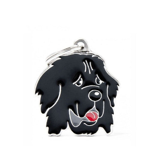 Placa ID My Family Terranova Negro | Accesorios Perros | Anipet Colombia