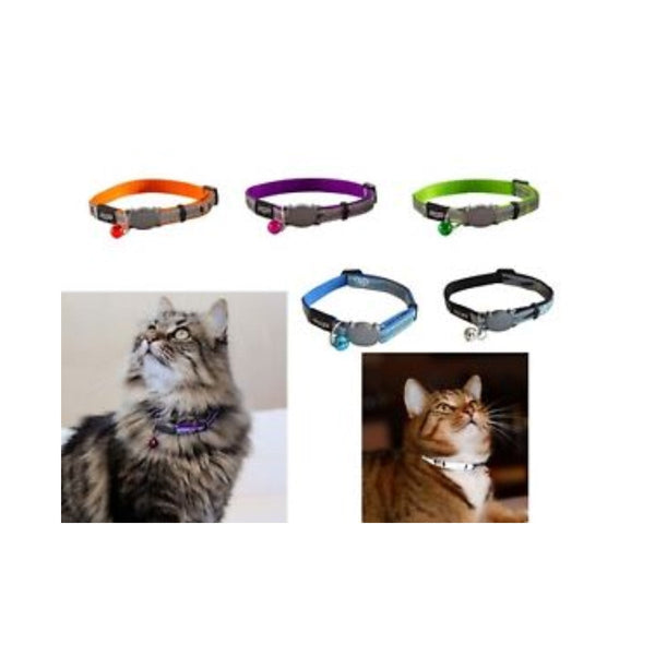 Collar Para Gato Purpura, Azul Y Amarillo | Accesorios | Medicamentos pet