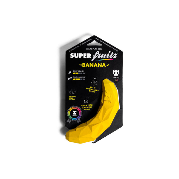 Juguete Para Perro Zeedog Super Banana | Medicamentos Pet