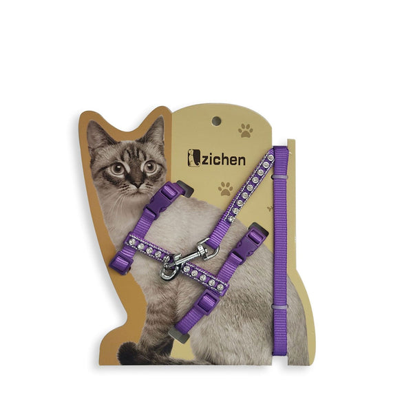 Correa Para Gato Cristales