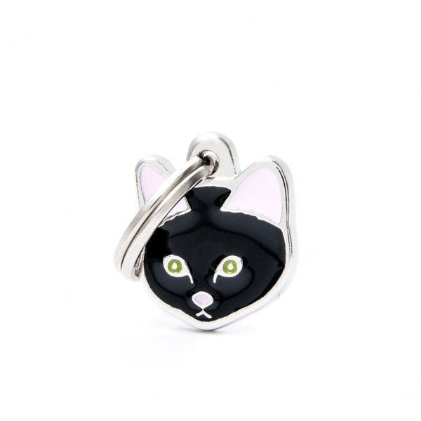 Placa ID My Family Gato Europeo Negro | Accesorios Gatos | Anipet Colombia
