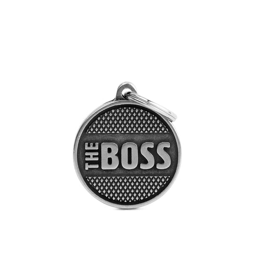Placa ID My Family The Boss Mediana | Accesorios Perros y Gatos | Anipet Colombia