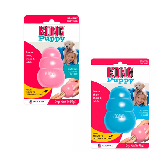 Juguete  Kong Perro Caucho Puppy Portapasabocas S | Accesorios | Medicamentos pet