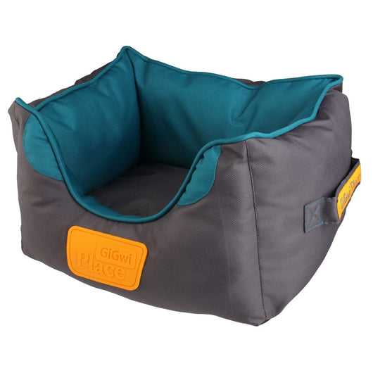 Cama Gig Place Cuadrada Gris L | Accesorios | Medicamentos pet