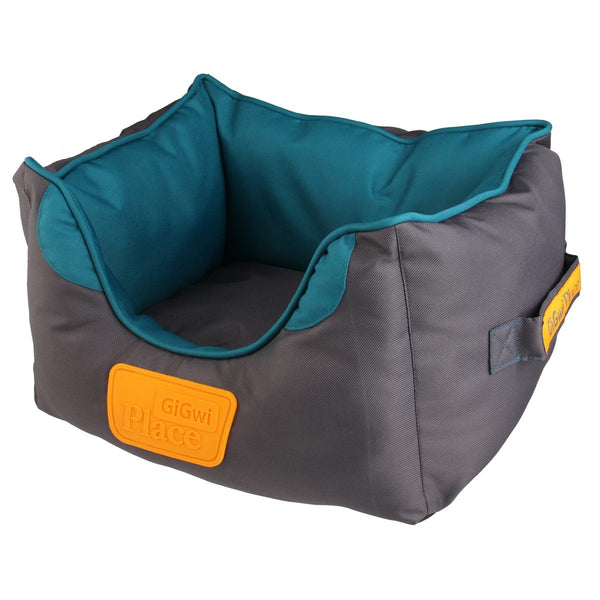 Cama Gig Place Cuadrada Gris L | Accesorios | Medicamentos pet