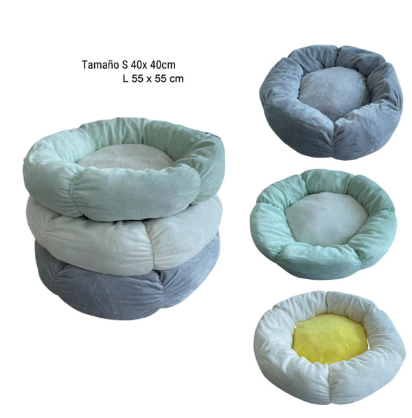 Cama Para Mascotas Flor Sencilla 55x55 | Accesorios | Medicamentos pet