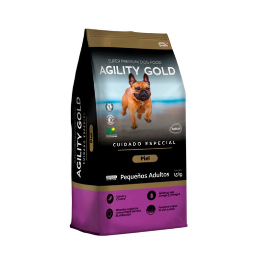Alimento Para Perro Agility Gold Pequeños Adultos Cuidado Especial Piel  |Medicamentos pet