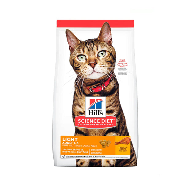 Alimento Para Gato Hills Adullto Light 1-6 Pollo  |Medicamentos pet