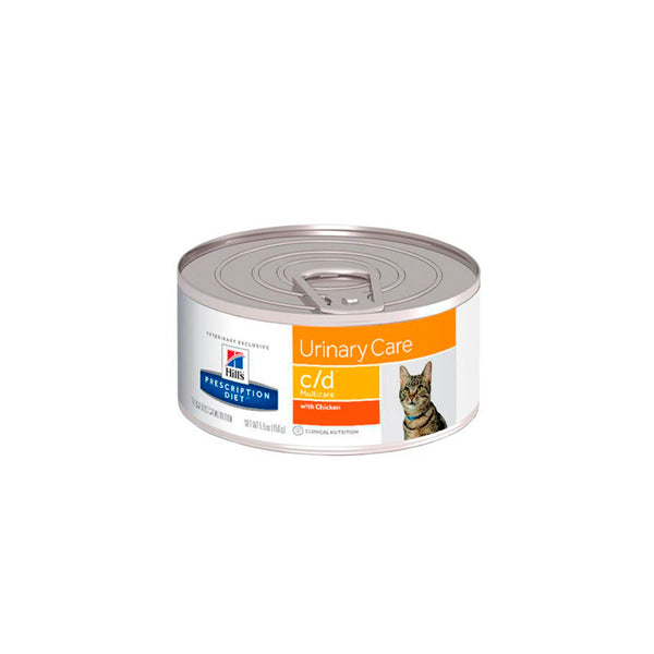 Alimento Húmedo Para Gato Hills Urinary Care C/D Pollo  |Medicamentos pet
