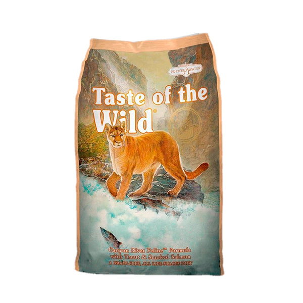 Alimento Para Gato Taste Of The Wild Canyon River Feline Trucha Y Salmon  |Medicamentos pet