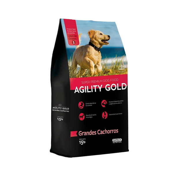 Alimento Para Perro Agility Gold Grandes Cachorros  |Medicamentos pet