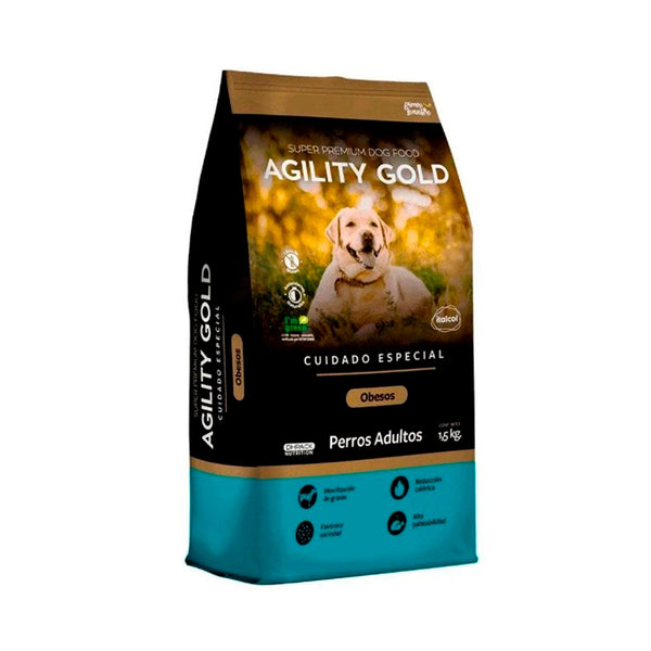 Alimento Para Perro Agility Gold Obesos  |Medicamentos pet