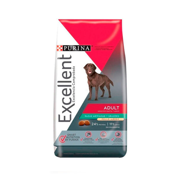 Alimento Para Perro Excellent Adultos Razas Medianas |Medicamentos pet