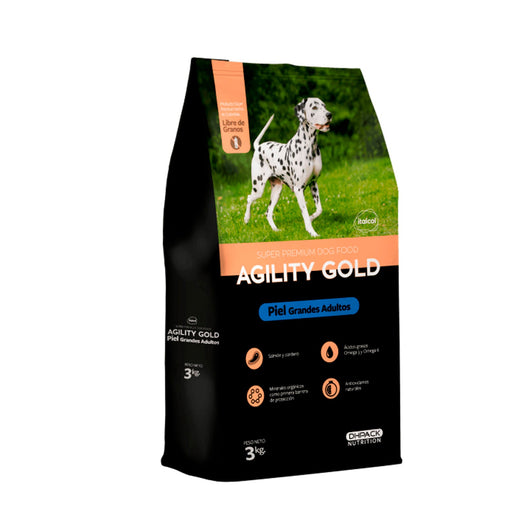 Alimento Para Perro Agility Gold Grandes Adultos Cuidado Especial Piel  |Medicamentos pet