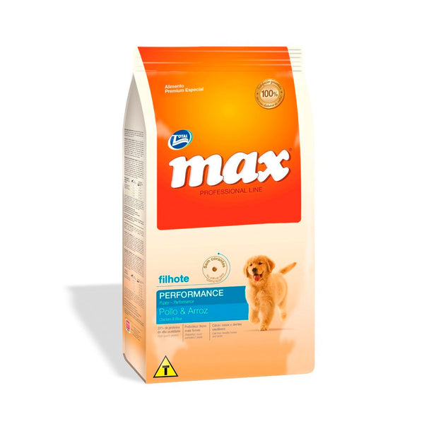 Alimento Para Perro Total Max Cachorro Performance Pollo Arroz  |Medicamentos pet