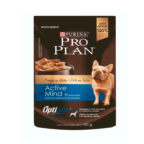 Alimento Húmedo Para Perro Pro Plan Adultos Active Mind Pollo  |Medicamentos pet