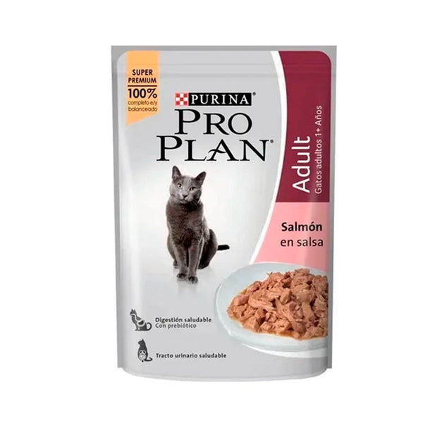  Alimento Húmedo Para Gato Pro Plan Adultos Salmon en Salsa |Medicamentos pet