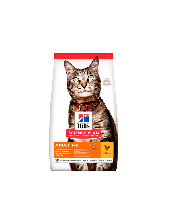 Alimento Para Gato Hills Adulto 1-6 Pollo  |Medicamentos pet