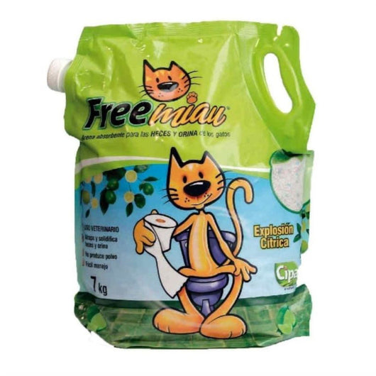 Arena Para Gato Limon Freemiau 7Kg | Cuidado e Higiene | Anipet Colombia