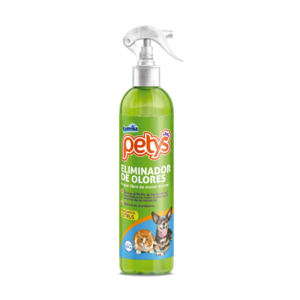 Eliminador de Olores Petys  280ml | Cuidado e Higiene | Anipet Colombia