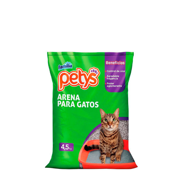 Arena Para Gato Petys 4,5KG | Cuidado e Higiene | Anipet Colombia