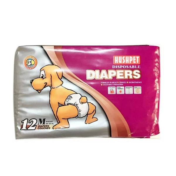 Pañales Desechables Diapers  12 Uds Talla - M | Cuidado e Higiene | Anipet Colombia
