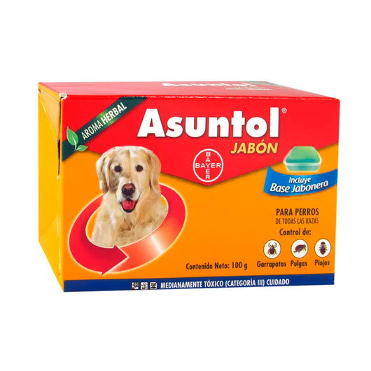 Asuntol Jabon De 100 Grs|Medicamentos perros y gatos|Medicamentos pet
