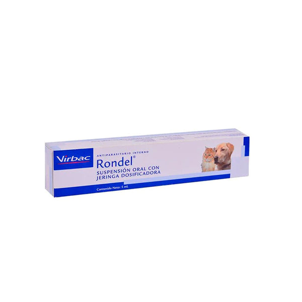 Antiparasitario Mixto Rondel - 5 Ml|Medicamentos perros y gatos|Medicamentos pet