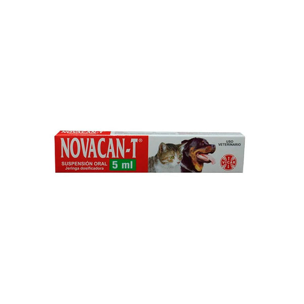 Antiparasitario Mixto Novacan-T - 5ml|Medicamentos perros y gatos|Medicamentos pet