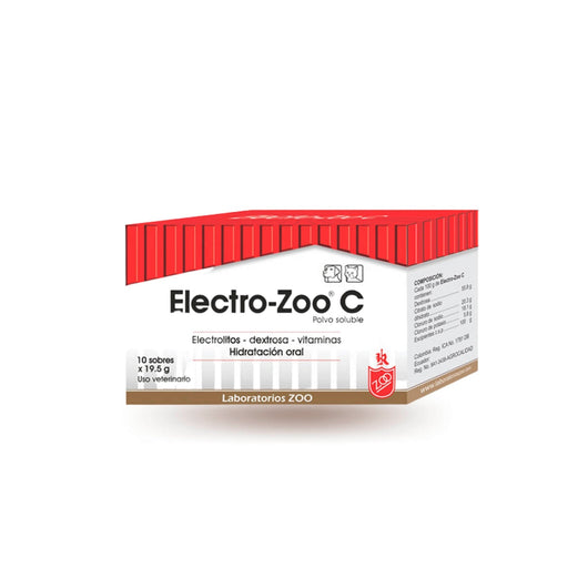Electro Zoo Hidratante - Sobres|Medicamentos perros y gatos|Medicamentos pet